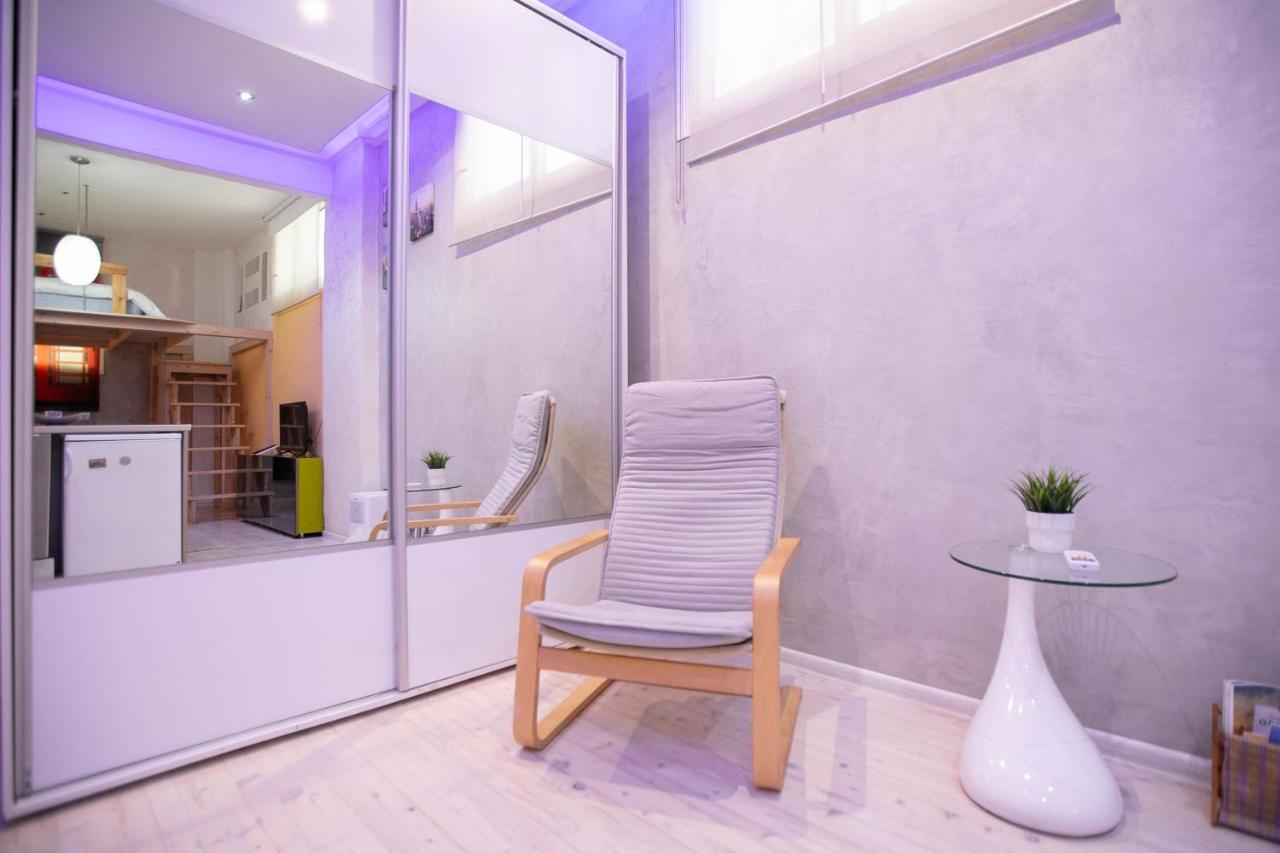 테살로니키 Orange And Blue Studio Downtown 5 Min From White Tower 아파트 외부 사진