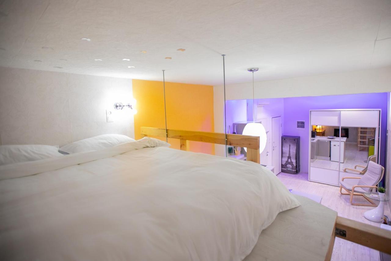 테살로니키 Orange And Blue Studio Downtown 5 Min From White Tower 아파트 외부 사진