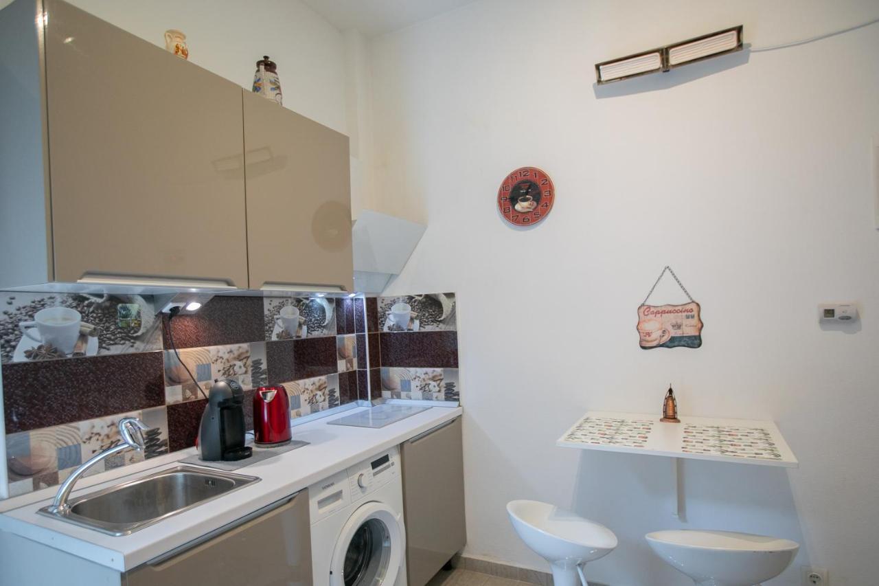 테살로니키 Orange And Blue Studio Downtown 5 Min From White Tower 아파트 외부 사진